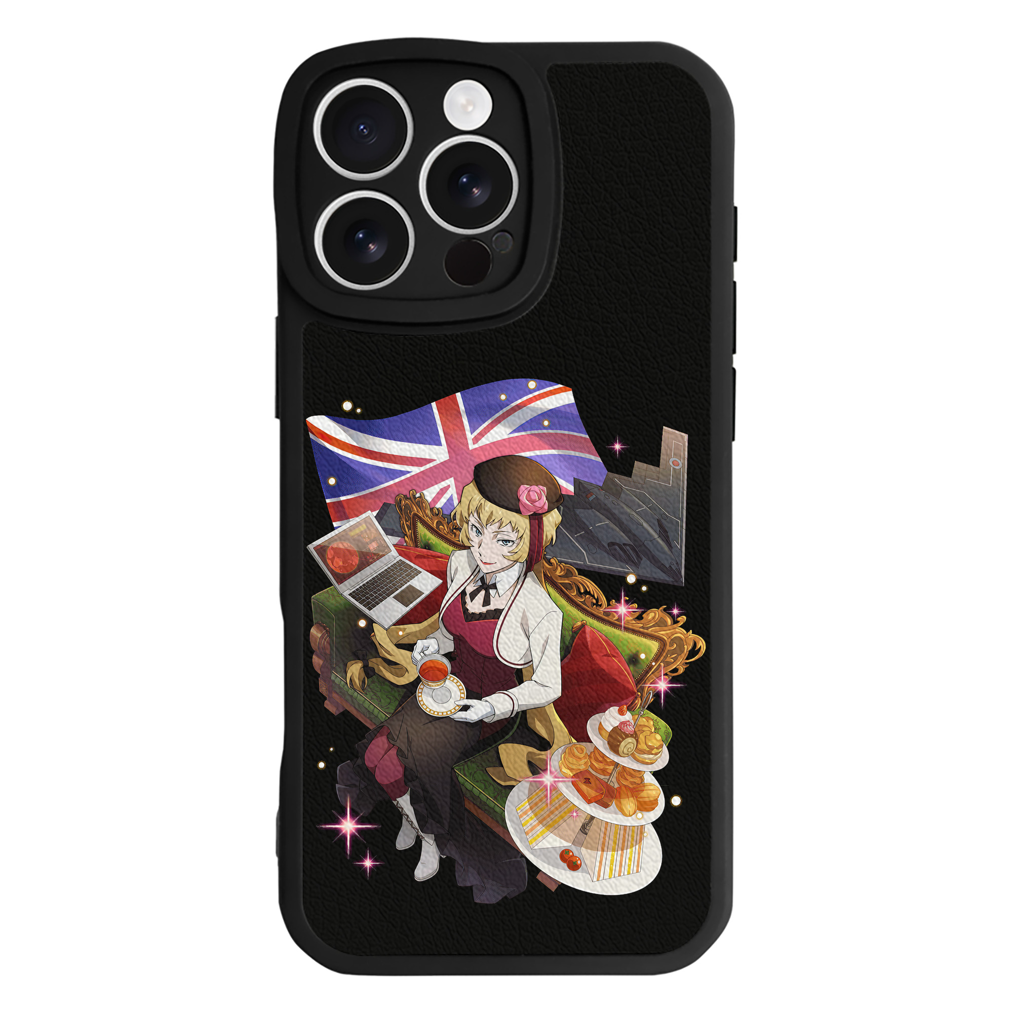 （画像用） 文豪ストレイドッグス Bungo Stray Dogs 【iPhone 16シリーズ対応】シリコンスマホケース（レザー調） 材質：シリコン